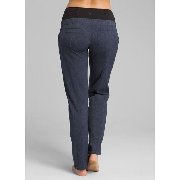 New NWT Womens Prana Pants M Summit Dark Gray Pockets Organic Cinch Hem Hike Cha - Picture 8 of 8